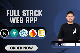 build a fullstack web app using nextjs and fastapi