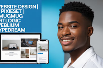 build or redesign websites on pixieset, smugmug, artlogic, weblium and typedream