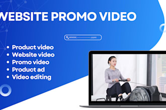 create a professional website promo product video to boost your brand