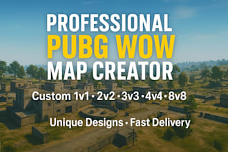 make professional pubg mobile wow maps