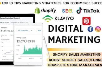 boost your shopify sales with proven marketing strategy and sales funnel system