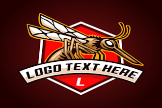 design unique mosquito company logo