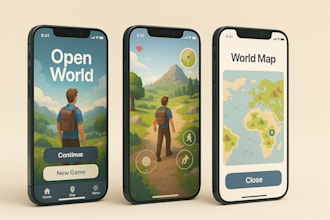 develop open world game, multiplayer rpg game, metaverse game