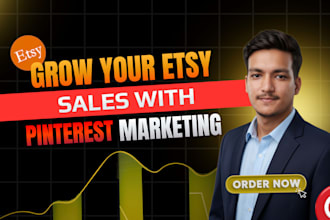 expert pinterest marketing manager for etsy promotion
