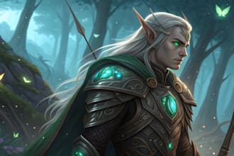 do fantasy character, illustration and concept art