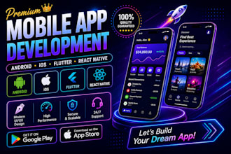 mobile app development andriod and ios development flutter bubble developer