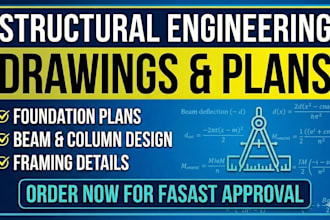 residential and commercial structural engineering drawings USA