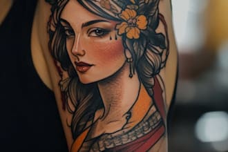 design minimalist tattoo arts