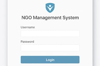 build a complete ngo management system using java swing and mysql