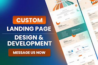 do pro custom landing page design and development