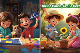 illustrieren kinderbuchillustration, kinderbuch children book illustration