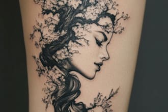 create minimalist tattoo design