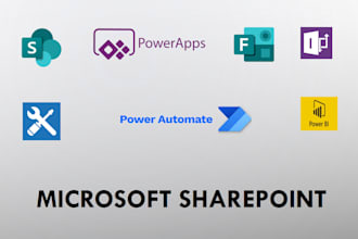 develop forms, create list and workflows in sharepoint