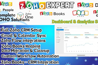setup zoho book customization zoho accounting invoicing automation tax complianc