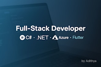 develop or fix c sharp and net or asp net applications with azure backend