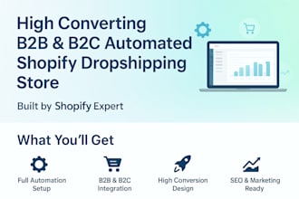 build a shopify b2b and b2c hybrid store with wholesale