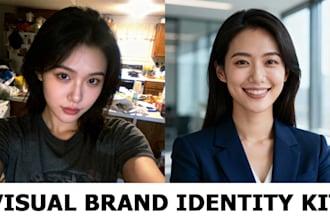 design your premium ai headshots and visual identity