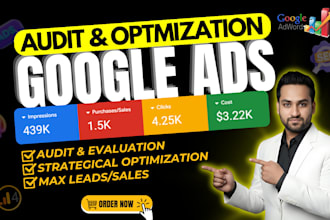 audit, optimize, and fix your google ads PPC campaigns for better results
