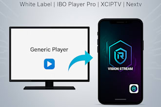 full iptv player white label and rebranding service ibo player, nextv, xciptv