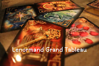 provide a lenormand grand tableau book of life reading