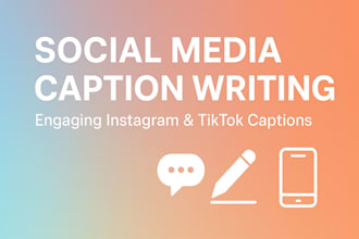 write engaging social media captions