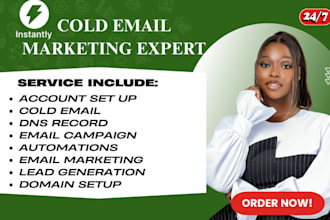 setup and manage instantly ai smartlead ai instantly ai for cold email campaign
