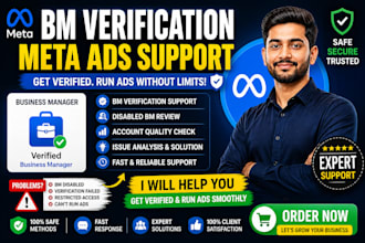 assist in verifying your meta business manager safely