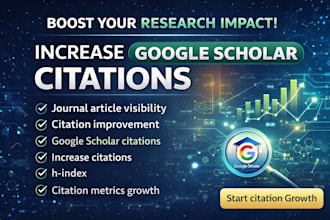 boost your google scholar citation, backdated citation in a high ranked journal