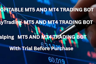 develop daytrader mt5 trading bot and mt4 trading bot metatrader 5 metatrader 4