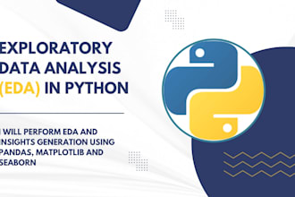 do exploratory data analysis, eda using python libraries