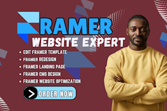 redesign framer website framer website design framer template framer portfolio