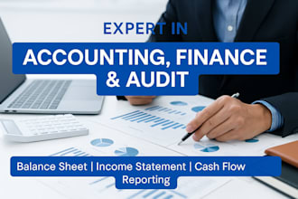 do accounting and finance,financial statements,audit services
