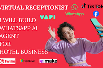 build a whatsapp ai agent and virtual receptionist for your hotel using n8n vapi