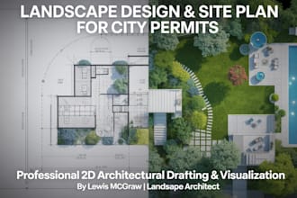 backyard, landscape design, architectural landscape plan, 3d landscape design