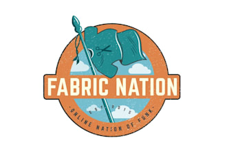 do specially hand drawn and business flag logo design