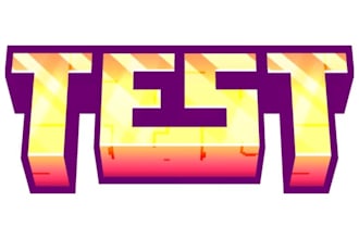 design a unique minecraft block banner or logo