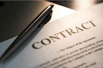draft and review contracts, agreements and legal documents