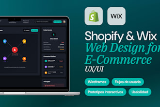 diseñaré tu tienda online en shopify con diseño uxui profesional