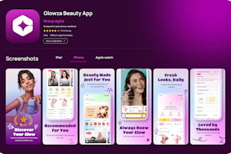 do app store screenshots or playstore design