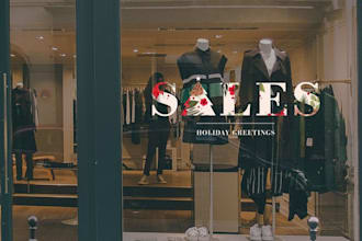 do shop front or storefront window graphics, window sticker signage decal