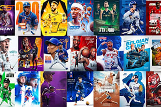 design professional multi sport event posters and graphics