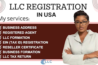handle US llc formation , ein registration professionally and fast