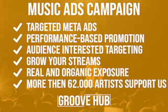 do music promotion through paid advertising