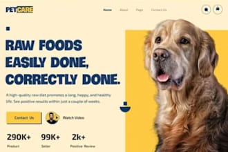 design wordpress dog grooming website pet care website animal clinic website