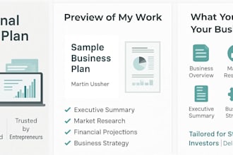 design business proposals and company profiles to impress investors