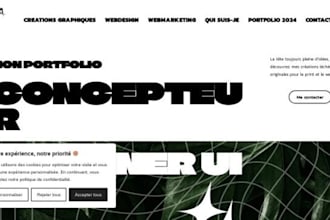 design french website in wordpress using elementor, french website SEO