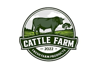 create creative agriculture farm logo