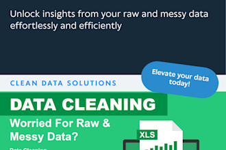 organize and clean excel and google sheets data