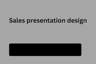 do sales presentation business pitch deck