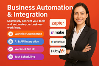 be your gohighlevel, hubspot, zoho, pipedrive, zapier, make crm expert